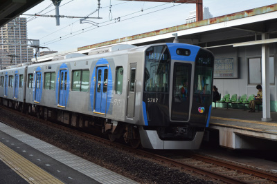 阪神電気鉄道 5700系（珍車ｷﾞｬﾗﾘｰ＃364）