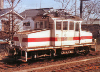 豊橋鉄道　ﾃﾞｷ201　電気機関車