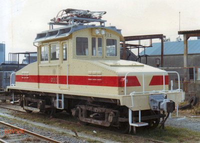 豊橋鉄道　渥美線の電気機関車
