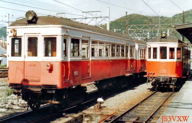 野上電気鉄道　1994年廃線