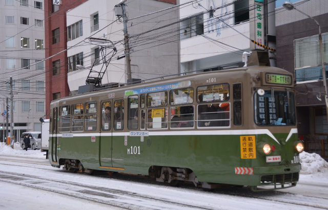 「親子電車」札幌市交通局 M101＋Tc1  (珍車ギャラリー＃015）