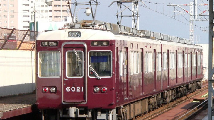 阪急電鉄　神宝線　6000系④　支線転用車