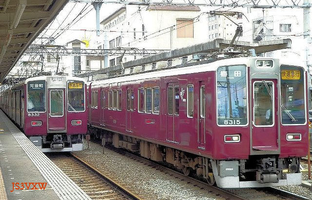 阪急電鉄　京都線　8300系 後期車　04F　14F　15F　33F