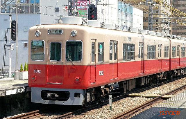 阪神電気鉄道　8000系 タイプⅠ（8201F→8523F 震災復旧車）