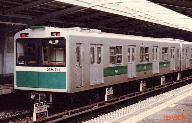 大阪市営地下鉄　20系　０１F