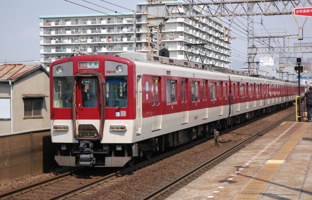 近畿日本鉄道　5800系 L/Cカー（アルミ車）