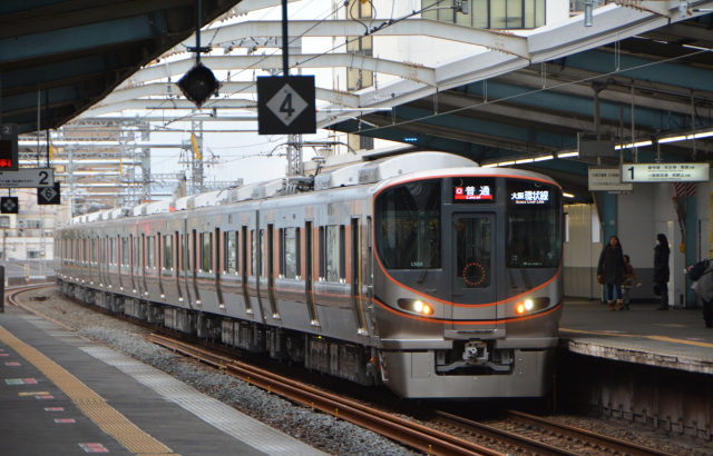 JR西日本  323系  LS01編成　大阪環状線用 森ノ宮区