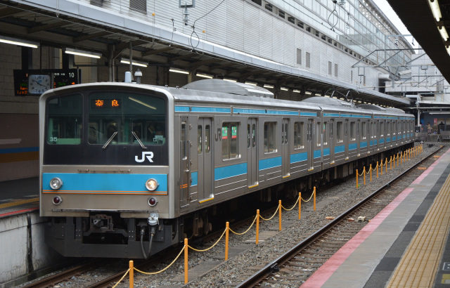 JR西日本  205系0番台 体質改善車　日根野区→奈良区