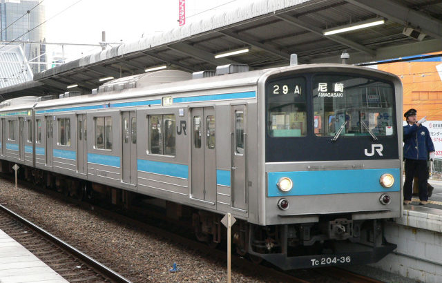 JR西日本 205系　ｸﾊ204-36