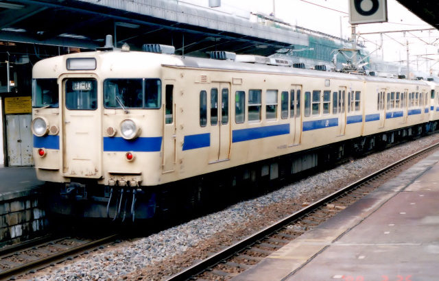 JR西日本　115系550番台 T03編成　下関