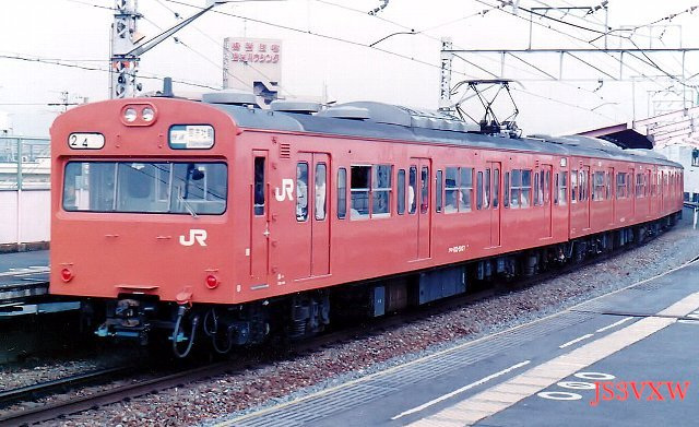 JR西日本　103系5000番台　クモハ103