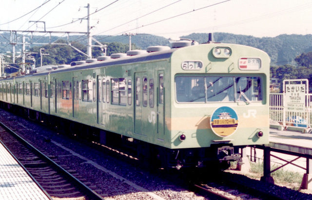 JR西日本 103系 0番台（黄緑6号）オリジナル車　奈良電車区