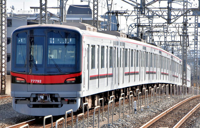 東武鉄道  70000系 70090型　地下鉄日比谷線乗入車