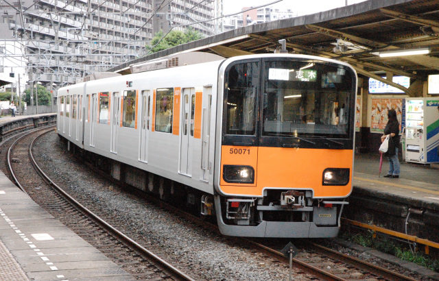 東武鉄道  50070系　東上線　東京メトロ有楽町線および副都心線乗入れ車