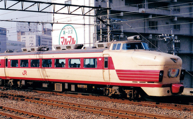 JR九州　485系　国鉄色 クハ481-37