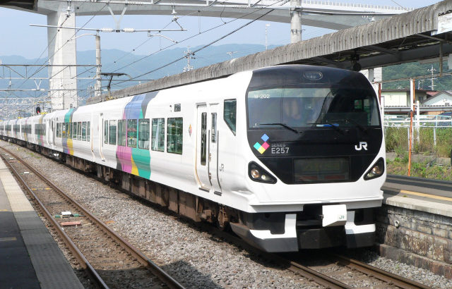 JR東日本　E257系 0番台  中央本線  特急「あずさ」 「 かいじ」
