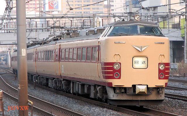 JR東日本   485系 国鉄色　臨時急行「能登（回送）」 新潟車両センター