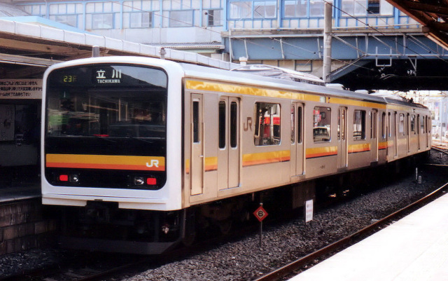 JR東日本　209型0番台　南武線　ナハ01編成
