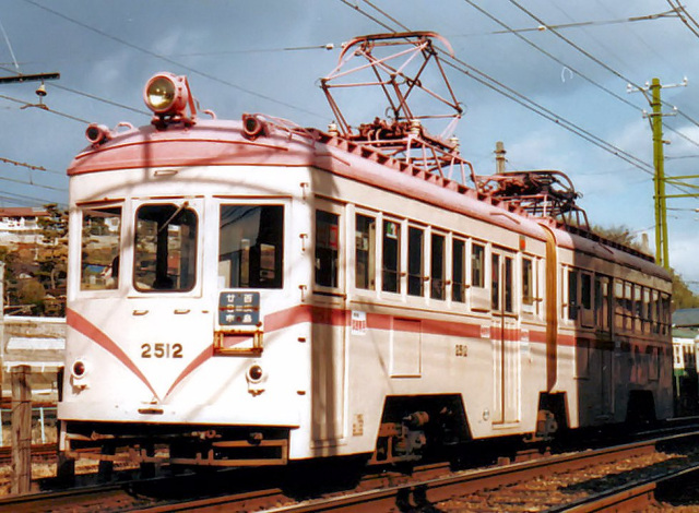 広島電鉄 2500形改造車 （もと大阪市電1601形）宮島線直通用 1961～85