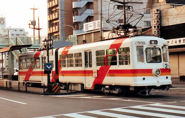 熊本市交通局　5000形（もと西鉄福岡市内線 1000形連接車）1977～2025年