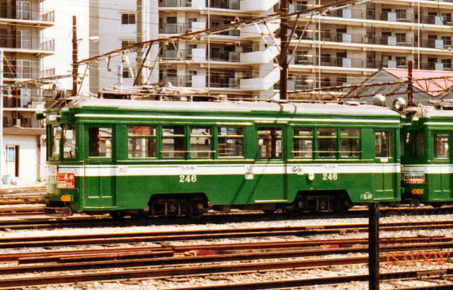 阪堺電気軌道　モ205形　ワンマンカー　もと1形 50形 鋼体化改造車　1980～1990年
