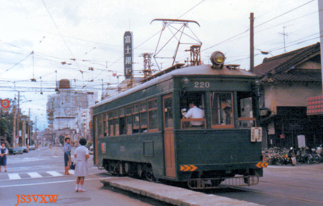 南海大阪軌道線　205形　２２０