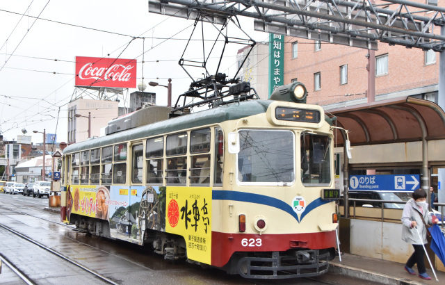 土佐電気鉄道（とさでん交通）　600形（ナニワ工機製）冷房改造車（間接制御）　1982年～