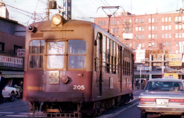 阪神軌道線　201形　２０５