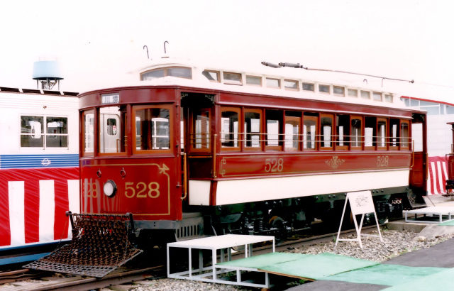 大阪市電（大阪市交通局）501型　５２８　1911～1951年　1969年復元